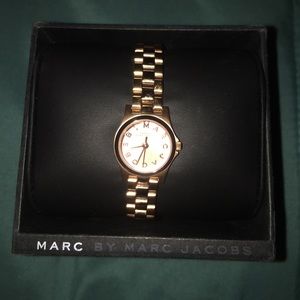 Marc Jacobs Rose Gold Henry Dinky Watch
